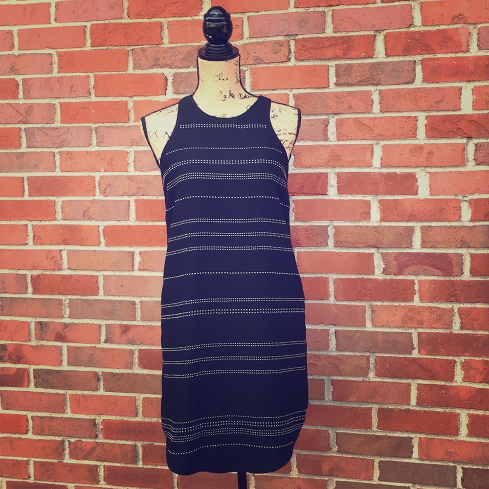 Gap Black With Silver Studs Racerback Dress  XS